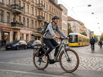 Vélo urbain électrique pour les déplacements quotidiens