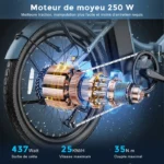 FAFREES F20 Light plié pour le transport