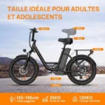 Transmission Shimano 7 vitesses du URLIFE E20