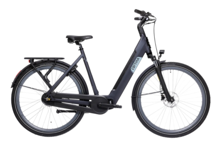 Cortina E-Nite Smoke Stone mat vélo hollandais électrique