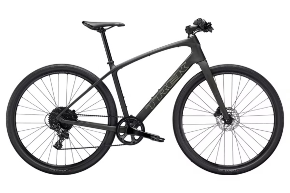 _Vélo Fitness Trek FX Sport 5 Sram Apex 11V 700 mm Noir 2025 Vélo Fitness Trek FX Sport 5 Sram Apex 11V 700 mm Noir 2025
