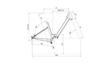 Cadre aluminium Moustache Xroad 4 Open